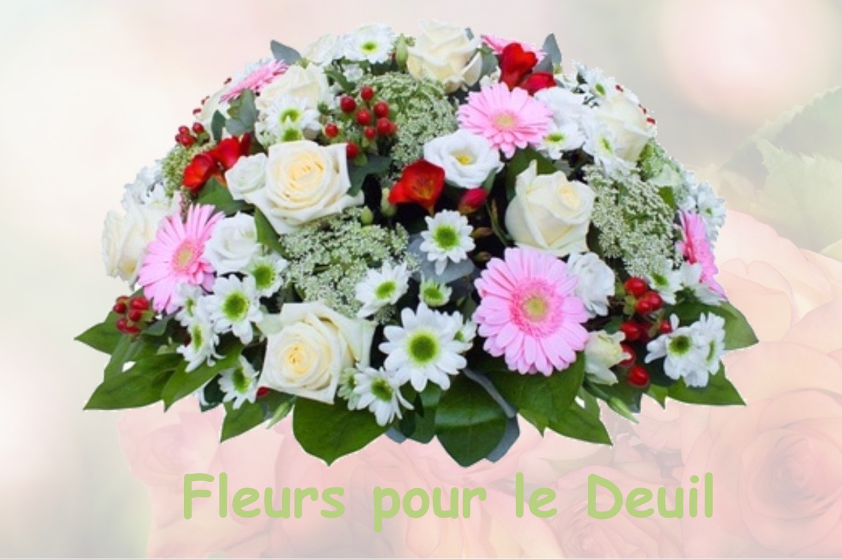 fleurs deuil BOURG-ACHARD